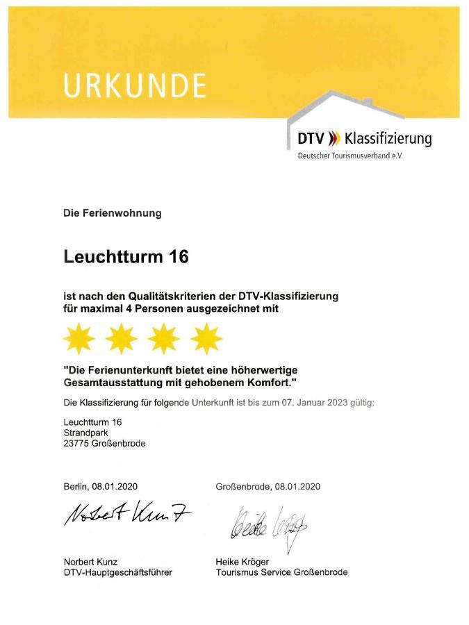 Apartment Leuchtturm 16 Grossenbrode Luaran gambar